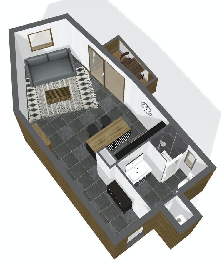 Studio Primeveres - Centre Village - Aravistour Saint-Jean-de-Sixt Eksteriør bilde