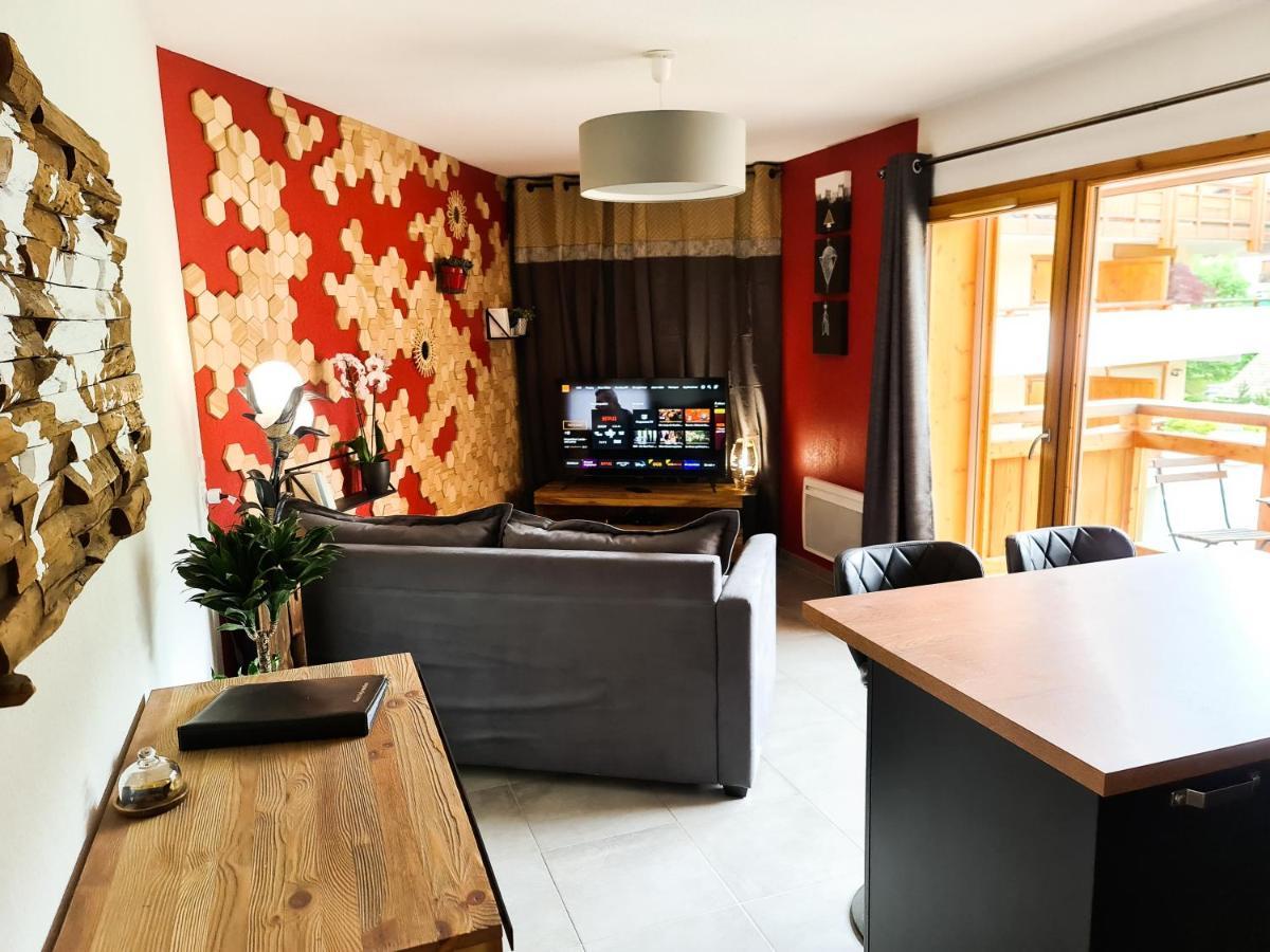 Studio Primeveres - Centre Village - Aravistour Saint-Jean-de-Sixt Eksteriør bilde